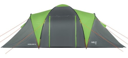 Rodinný stan NILS Camp NC6431 Highland IV zelený/šedý