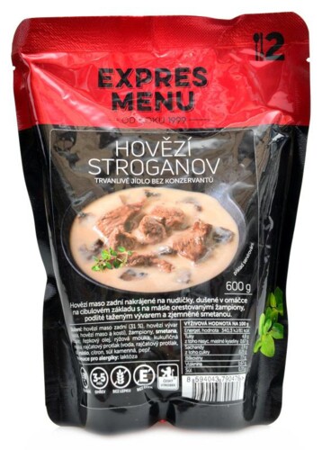 Hovězí Stroganov 600g