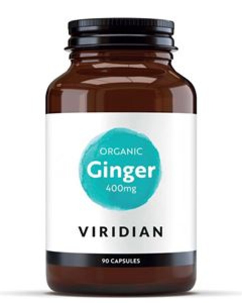 Ginger 400mg 90 kapslí Organic (Zázvor)