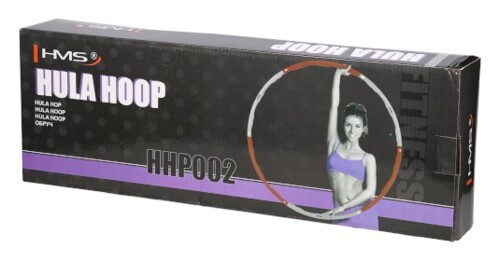 Hula hoop obruč HHP002 červená, 100 cm