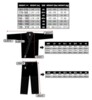 Kimono na tréning Jiu-jitsu DBX Elite A3
