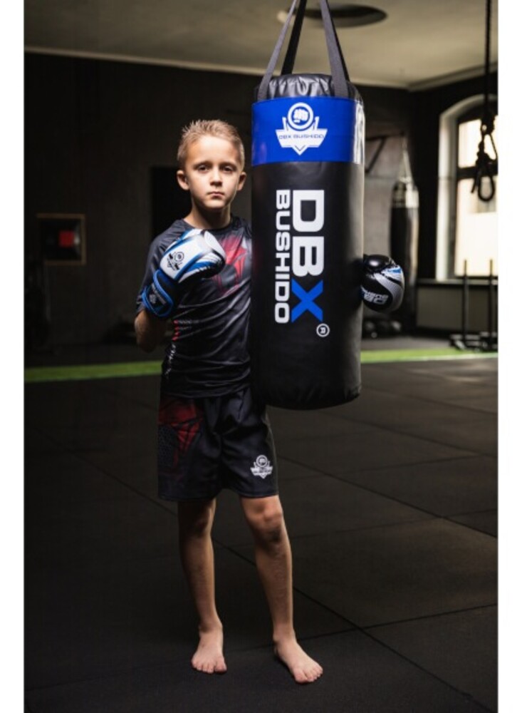 Boxovací pytel DBX Kids80 80cm/30cm 15-20kg pro děti, modrý