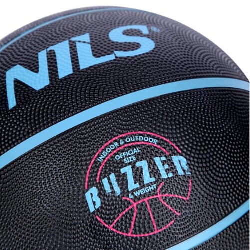 Basketbalová lopta NPK271 Buzzer 7 čierna