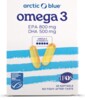 Omega 3 v blistrech 30 kapslí (500mg DHA and 800mg EPA) původ Aljaška
