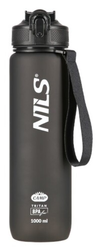 Tritanová fľaša na pitie NILS Camp NCD68 1000 ml čierna