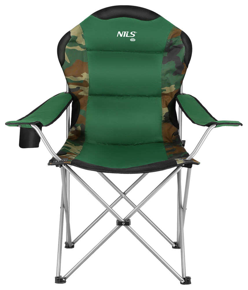 Skládací křeslo NILS Camp NC3080 camo