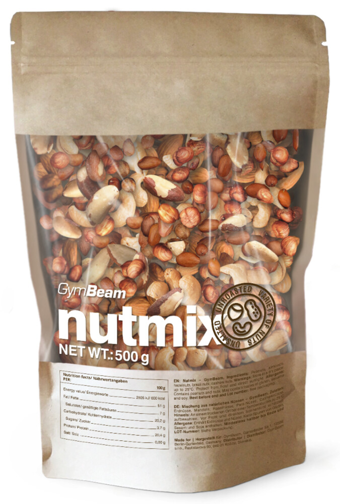 Mix přírodních ořechů 500 g