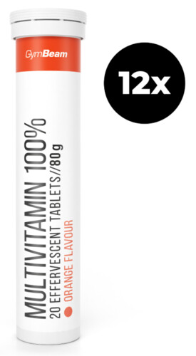 Multivitamín 100% šumivý 12 x 20 tab