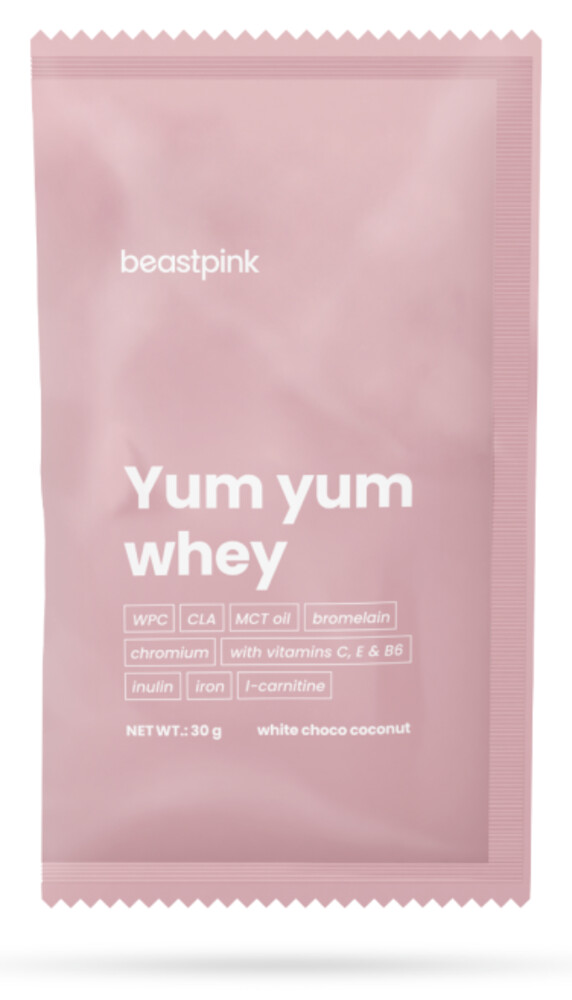 Vzorek proteinu Yum Yum Whey - BeastPink 400 x 30g