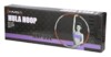 Hula hoop obruč HHP002 červená, 100 cm