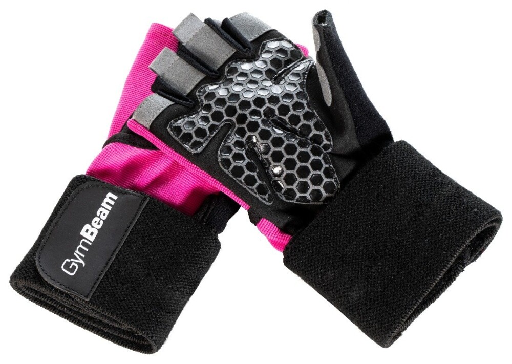 Dámské fitness rukavice Guard Pink