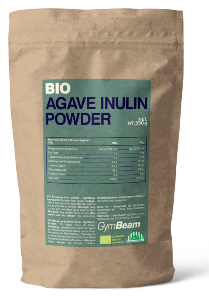 BIO Agáve inulin v prášku 250 g