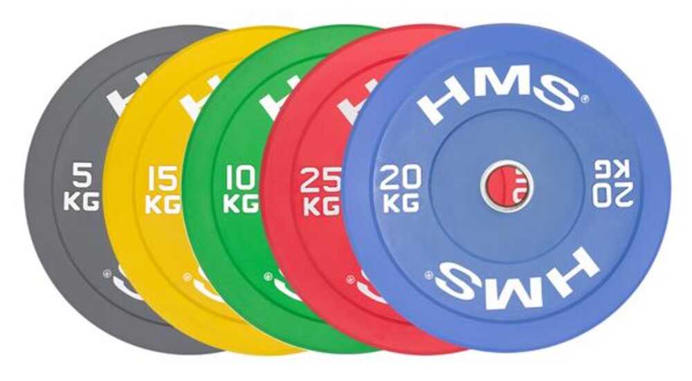 Barevný bumper kotouč CBR 10 kg