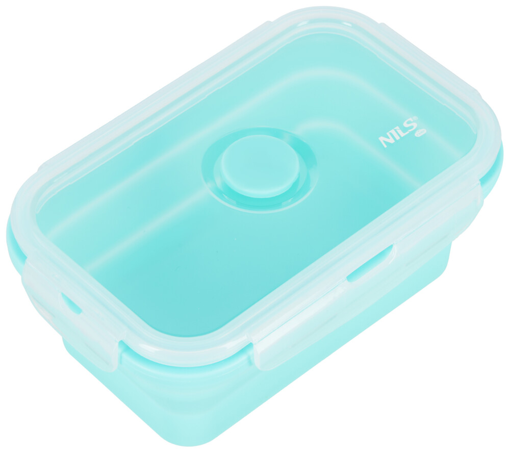 Skládací svačinový box NILS Camp NC4105 500ml mátový
