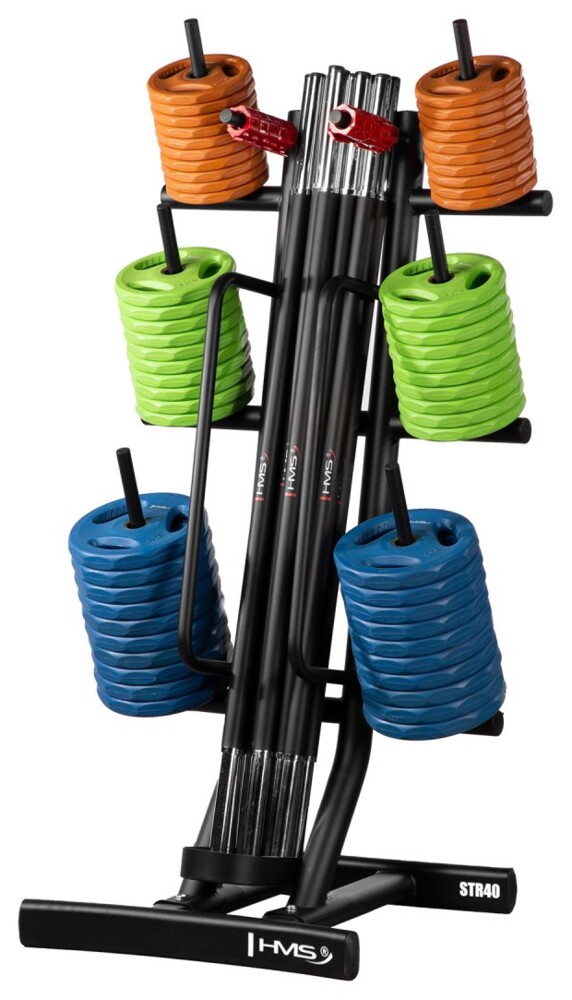 Sestava 10 sad na Body pump SBP22 a stojanu STR40