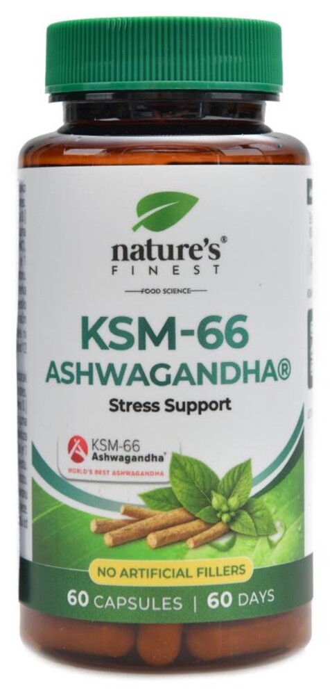 KSM - 66 ashwagandha 60 kapslí