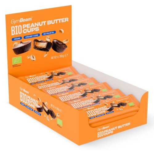 BIO Košíčky s arašídovým máslem 12 x 39 g