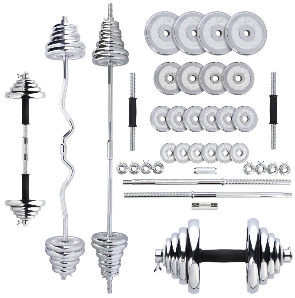 Činkový set v kufru STC55 55 kg chrom