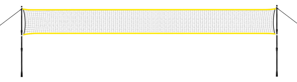 Síť na badminton s teleskopickými sloupky NT310