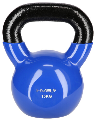 Kettlebel KN 10 kg pokrytý vinylem