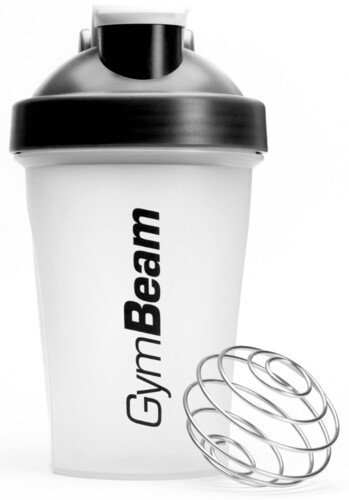 Šejkr Blend Bottle průhledně-černý 400 ml 