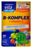 MaxiVita B komplex + vitamín C 30 tablet