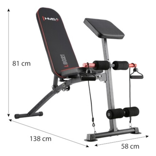 Nastaviteľná lavica L8021