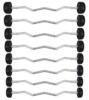 Lomená obojručné činka HMS Premium GSL-25, 25 kg