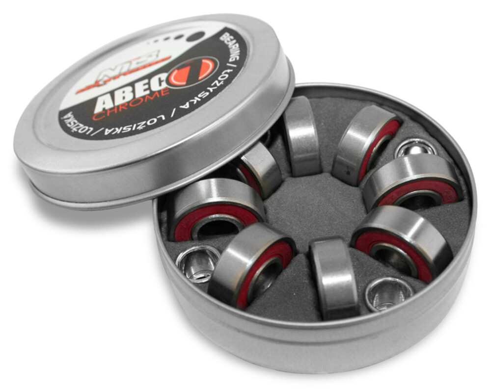 ABEC 7 RS CHROME LOŽISKA (8 KS BOX)