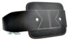 Dip belt leather opasek kožený na závaží černý universální