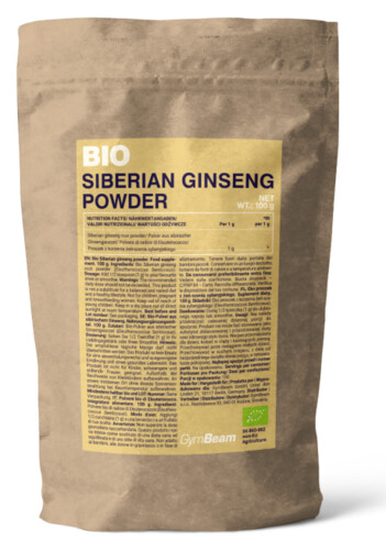 BIO prášek ze sibiřského ženšenu 100 g