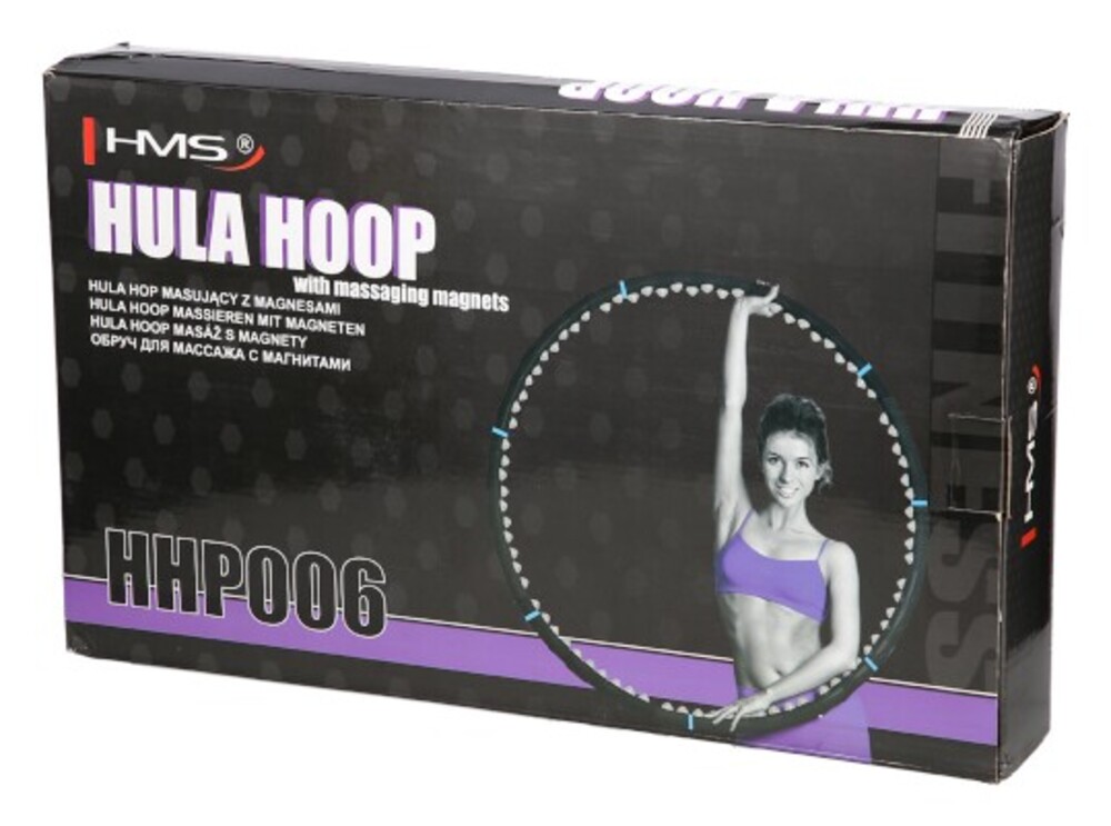 Masážní hula hoop obruč HHP006 98 cm