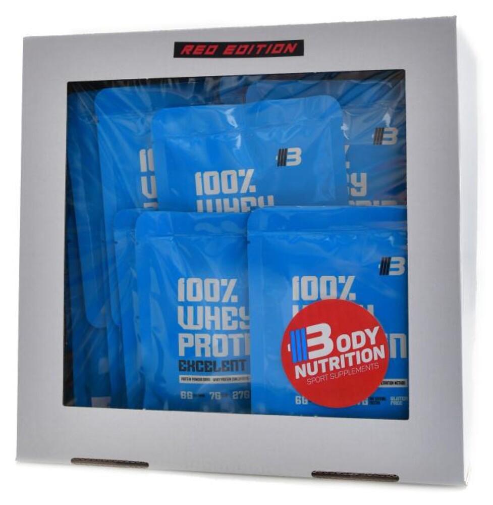 Excelent 100% WPC whey protein 80 20 x 35g testovací set