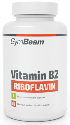 Vitamín B2 (Riboflavin) 90 kaps.