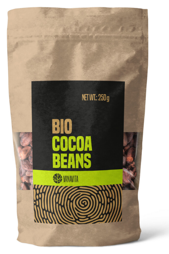 BIO Kakaové boby - VanaVita 250 g