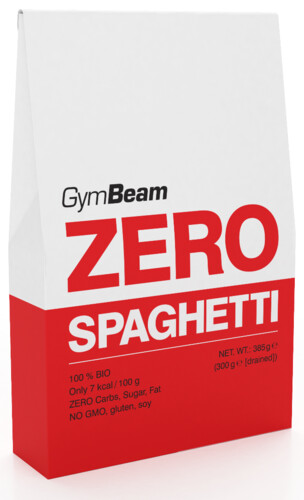 BIO Zero Špagety  – GymBeam 385 g