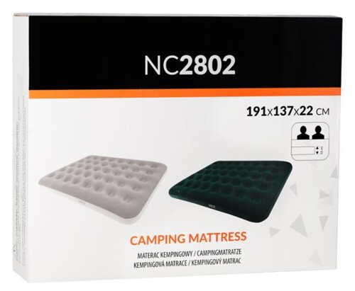 Nafukovací matrace NILS Camp NC2802 zelená 191x137x22 cm