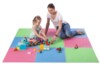 Ochranná puzzle podložka ONE Fitness MP10 zelená-modrá-červená