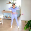 Masážní hula hoop HHW02 se závažím růžová