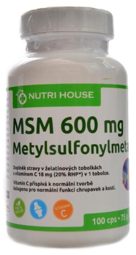 MSM 100 kapslí
