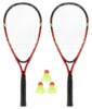 Crossmintonový set NRS001 červený