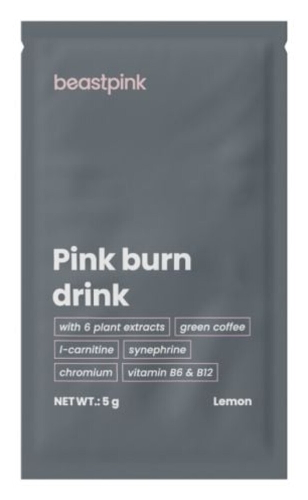 Vzorek Pink burn drink 5 g