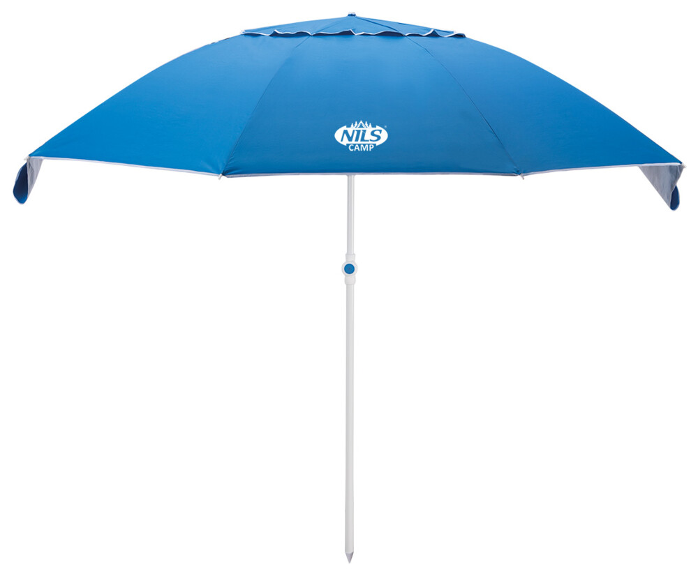 Slunečník NILS Camp NC7822 XL 190 cm modrý
