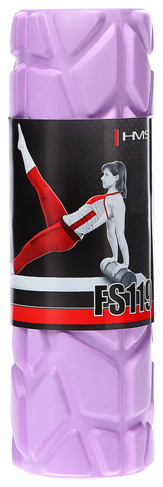 Fitness válec FS119 30 cm, fialový