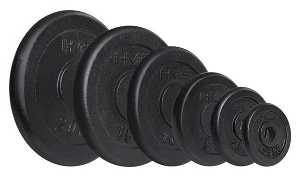 Černý litinový kotouč 15 kg