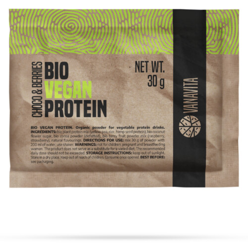 Vzorek Bio Vegan Protein - VanaVita 30 g