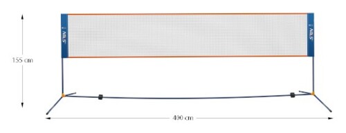 Skládací síť pro badminton NN400