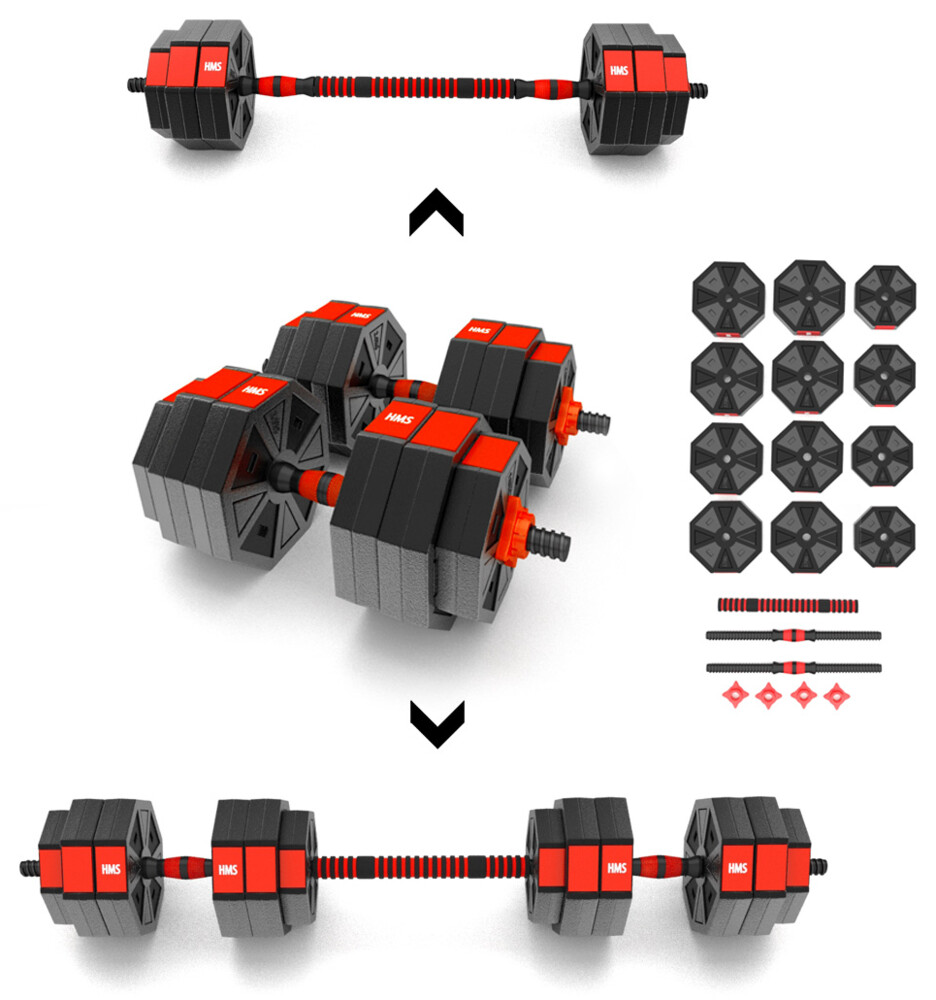 Nakládací činky SGC30, 30 kg
