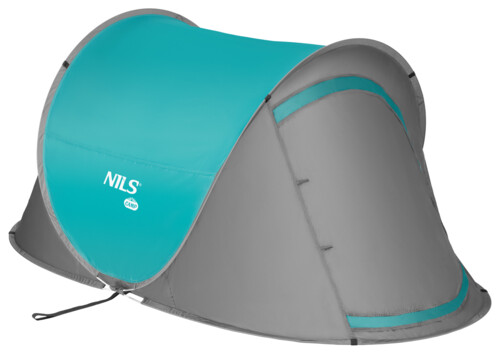 Samorozkládací plážový stan NILS Camp NC3743 tyrkysový