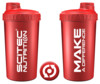 Šejkr 700 ml červená (make a difference)